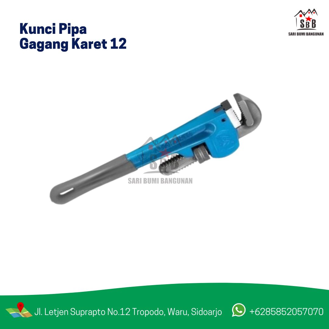 Kunci Pipa GG Karet 12
